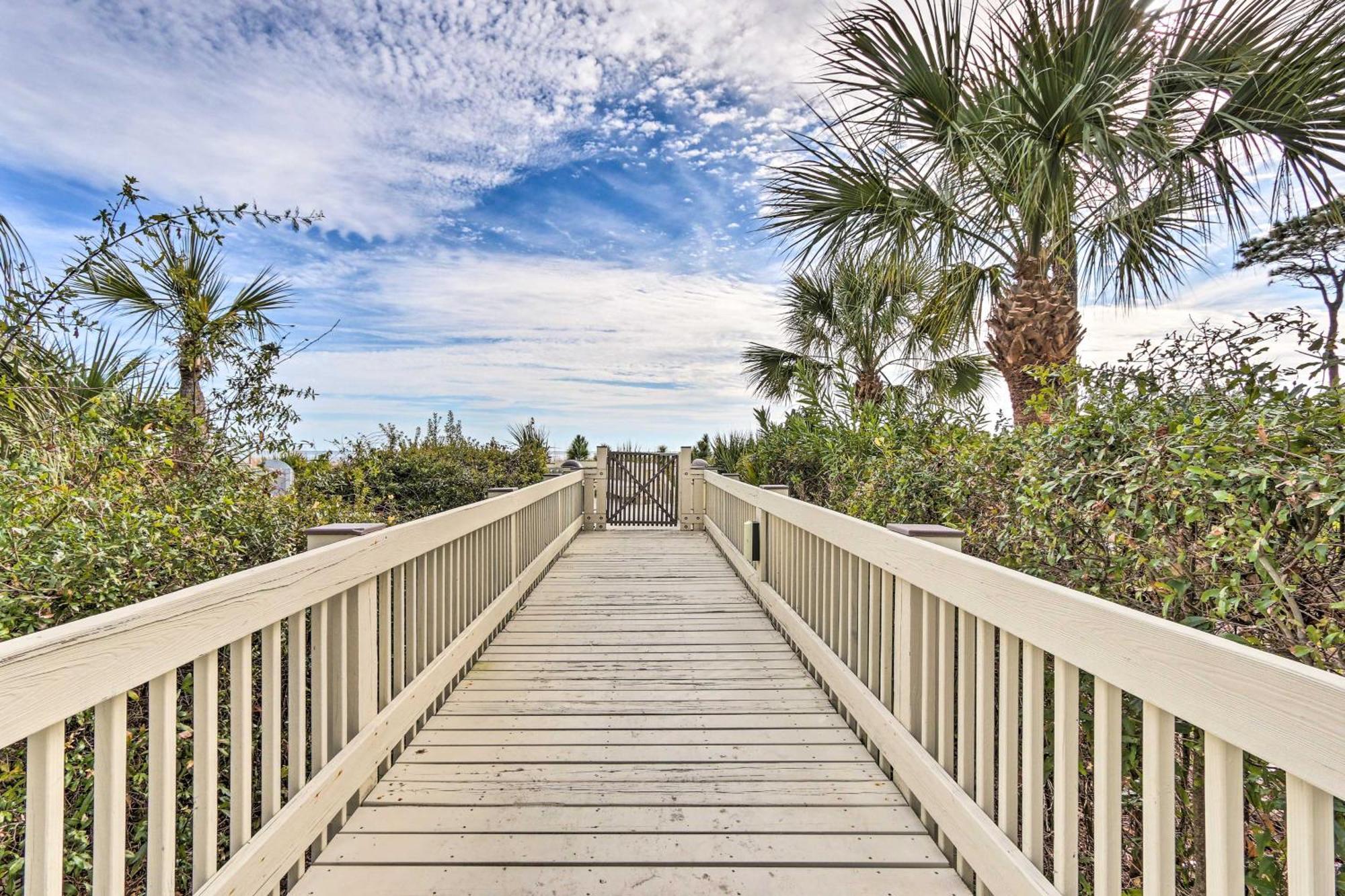 Walk To Beach Resort Condo In Hilton Head! Hilton Head Island Bagian luar foto