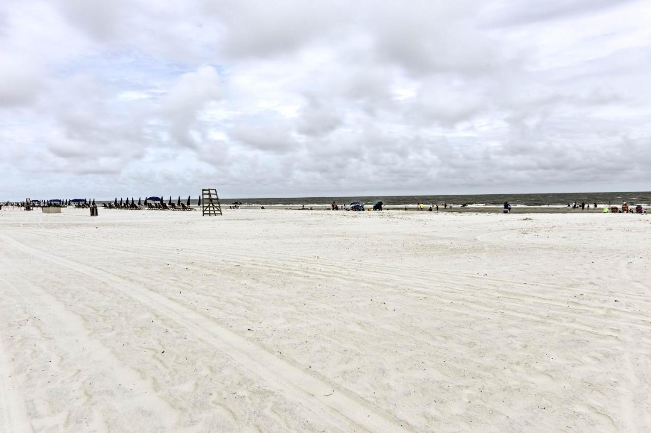 Walk To Beach Resort Condo In Hilton Head! Hilton Head Island Bagian luar foto
