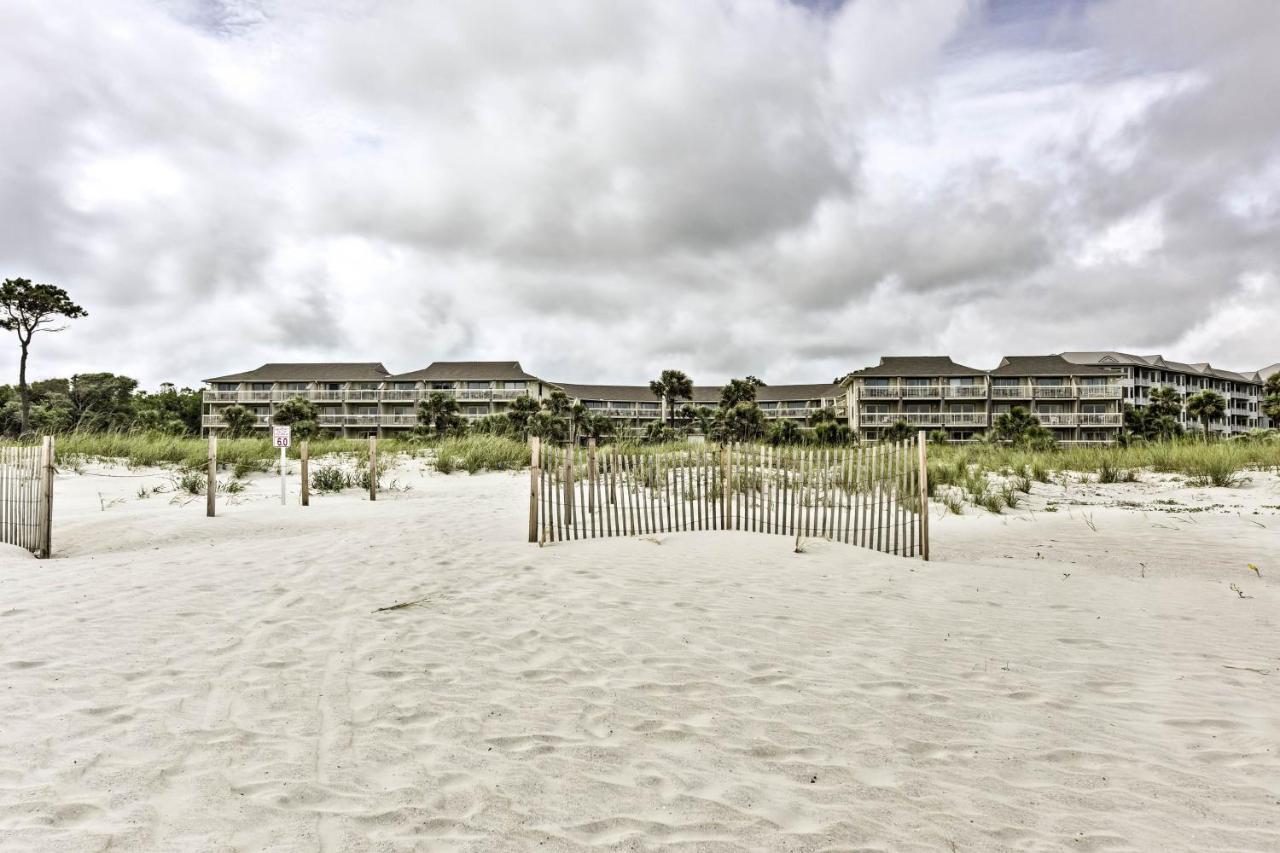 Walk To Beach Resort Condo In Hilton Head! Hilton Head Island Bagian luar foto
